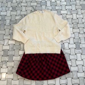 Zara Girls Sweater and Skirt